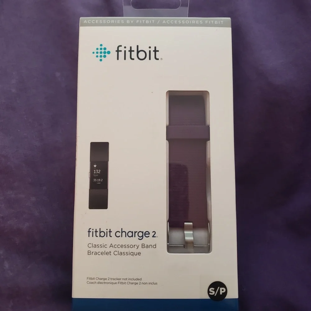 Purple Fitbit charge two band